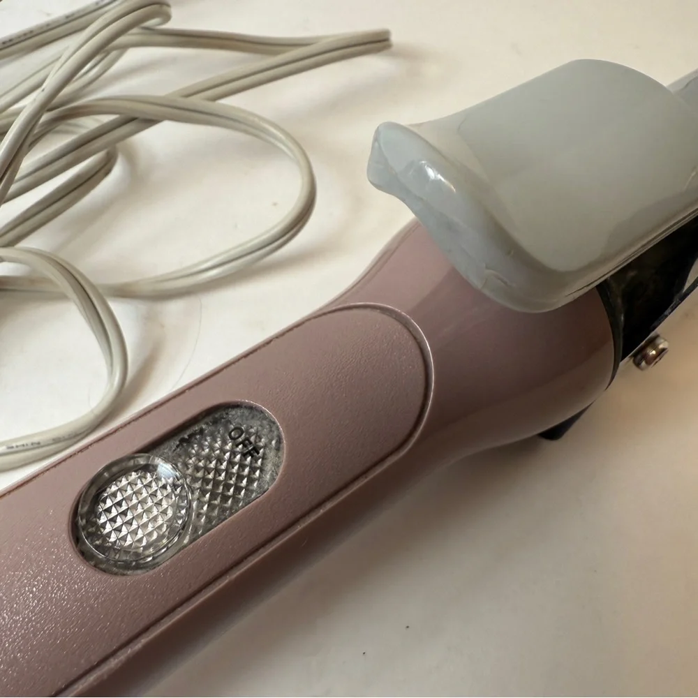 Vintage Helen of Troy 1.5”‎ Curling Iron Model 1618 Med Curl Lavender Gray Works